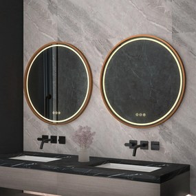 LED Tükör 90cm MMJ BRUSH ROSE GOLD
