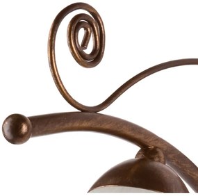 Brilagi - LED Fali lámpa ANTICO 1xE27/60W/230V bronz patina