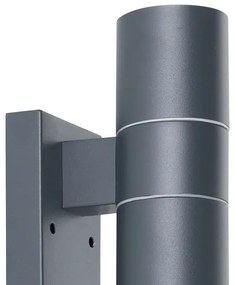 Eglo 32899-LED Kültéri fali lámpa érzékelővel RIGA 5 2xGU10/3W/230V IP44