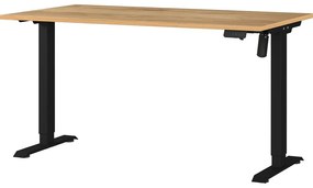 Íróasztal elektromosan állítható magassággal 80x140 cm Boras – Germania