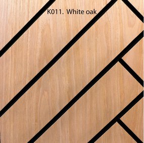 Freja parketta mintás akusztikus falipanel 120x60x0,9cm - világos tölgy - világos tölgy