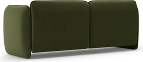 Zöld bársony kanapé 204 cm Georgia – Micadoni