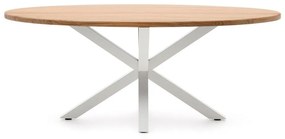 Étkezőasztal akácfa asztallappal 100x200 cm Argo – Kave Home