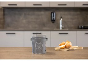 Acél hagymatartó doboz Secret Du Potager – Esschert Design