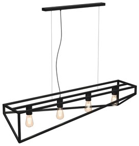 GOTE függeszték 4xE27/60W/230V, kábellel