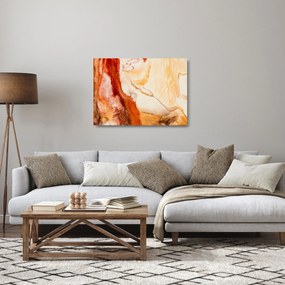 Üveg kép - Absztrakt festészet (70x50 cm)