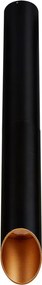 ITALUX SLC78008-M-BL-GO ARGON Hengeres Mennyezeti Lámpa Fehér, Arany LED IP20