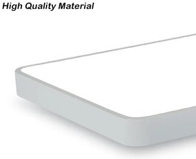 Brilagi - LED mennyezeti lámpa POOL SQUARE LED/48W/230V 3000/4500/6000K 50x50 cm fehér