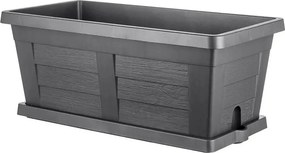 Bama Legno kerti nagy térfogatú virágláda antracit, 60 x 30 x 25 cm, 60 cm