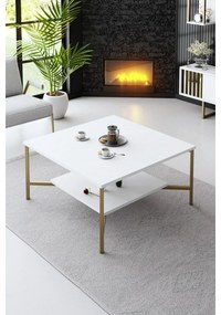 Gold Line White dohányzóasztal