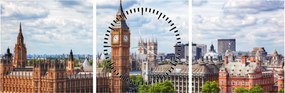 Kép - Big Ben (órával) (90x30 cm)