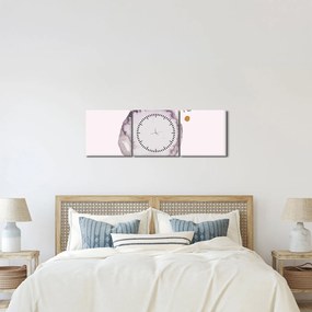 Kép - Lila minimalizmus N⁰4 (órával) (90x30 cm)