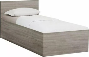 Ágy SOFIA 80 x 200 cm, szarvasgomba tölgy Ágyrács: Lamellás ágyrács, Matrac: Matrac nélkül