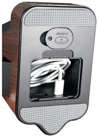 Immax 08999L - LED+CCT dimmelhető asztali lámpa vezeték nélküli QI töltővel IDEAL LED/8W/230V barna