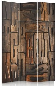 Gario Paraván Levelek Méret: 110 x 170 cm, Kivitelezés: Klasszikus paraván