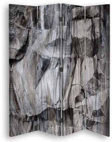 Gario Paraván Durva szürke Méret: 145 x 170 cm, Kivitelezés: Forgó paraván 360°