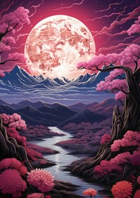 Poszter 42x59,4cm Rózsaszín Álmok Földje