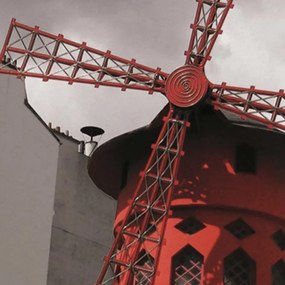 Gario Paraván Moulin Rouge Méret: 110 x 170 cm, Kivitelezés: Klasszikus paraván