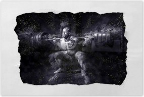 Poszterek 60x40 Strongman Edzőterem Erő
