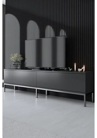 TV szekrény Lord - Anthracite, Silver