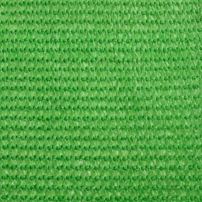 világoszöld HDPE napvitorla 160 g/m² 2,5 x 2,5 m