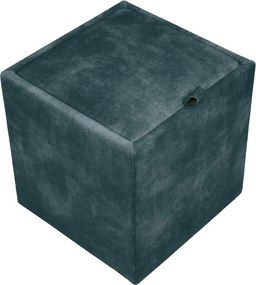 Box puff - P13 szövet - türkiz R