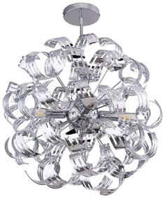 Globo 51505-4D - Csillár rúdon LUGGO 4xE14/40W/230V