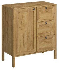 Komód Keira 1D3S (arany craft tölgy). 1052991