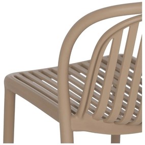 Bézs műanyag étkezőszék Alia – Ixia
