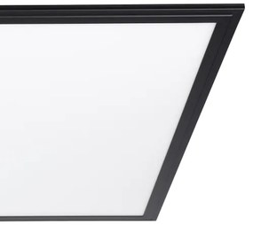 Eglo 900819 - LED Mennyezeti lámpa SALOBRENA LED/33W/230V 60x60 cm fekete
