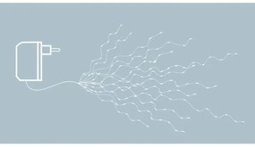 Eglo 411324 - LED Karácsonyi lánc DEW DROP 360xLED 2m meleg fehér