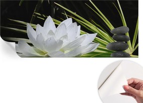 Öntapadós Stílusos Fotótapéta Dekoratív Liliom Meditáció 250x104 cm