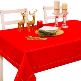 abrosz Panama Lux 280x140 foltálló piros +arany