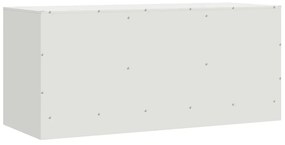 fehér acél TV-szekrény 99 x 39 x 44 cm