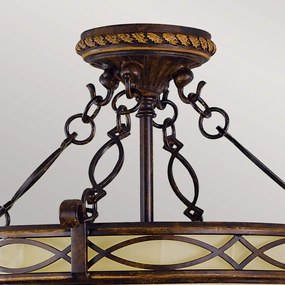 Feiss DRAWING ROOM FE-DRAWING-ROOM-SFC Plafonlámpa 2x60W/E27