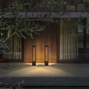 Ideal Lux - Kültéri lámpa VEGA 1xG9/15W/230V 80 cm IP44 barna