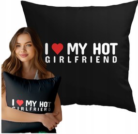 Párna Fiúnak És Love My Hot Girlfriend Ajándék Fiúnapra