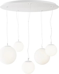 Maytoni BASIC FORM MOD321PL-05W1 Függőlámpa 5x40W/E27 IP20