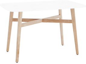 Zondo Étkezőasztal Calvin (4 fő részére) (fehér). 1029520