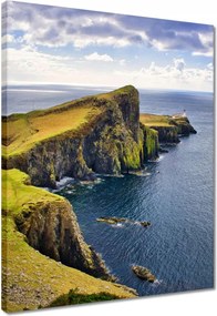 Vászonkép 40x50 Világítótorony Tengerparti kilátás Tenger Nyaralás