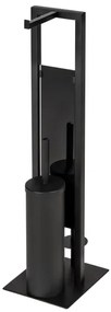 WENKO 25400100 - WC-kefe RIVALTA 18x70 cm fekete