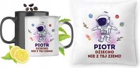 Péternek Varázsbögre fényképes nyomott mintás párna szett