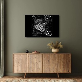 Kép - Rajz Banksy stílusában (90x60 cm)