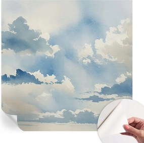Fotótapéta Öntapadós tapéta a szobába Mennyei felhők 250x250 cm