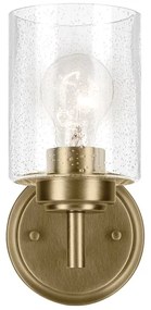 Kichler KL-WINSLOW-1W-NBR - Fali lámpa WINSLOW 1xE27/60W/230V réz