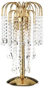 ONLI - Asztali lámpa PIOGGIA 2xE14/6W/230V arany 50 cm