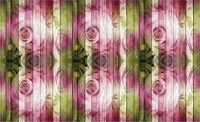 Flizelin fotótapéta Rózsák a fán Pasztell háttér 368x254 +ragasztó