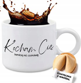 Bögre Fehér 300ml Sütemény Vicces Kütyü Ajándék Pároknak Szeretlek