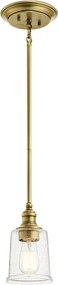Elstead Lighting WAVERLY KL-WAVERLY-MP-NBR Függőlámpa 1x60W/E27