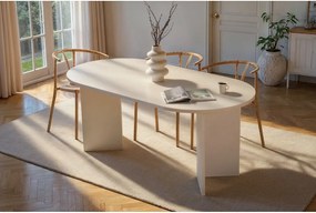 Mérsékelten fényes étkezőasztal 89,5x180 cm Sablin – Kalune Design